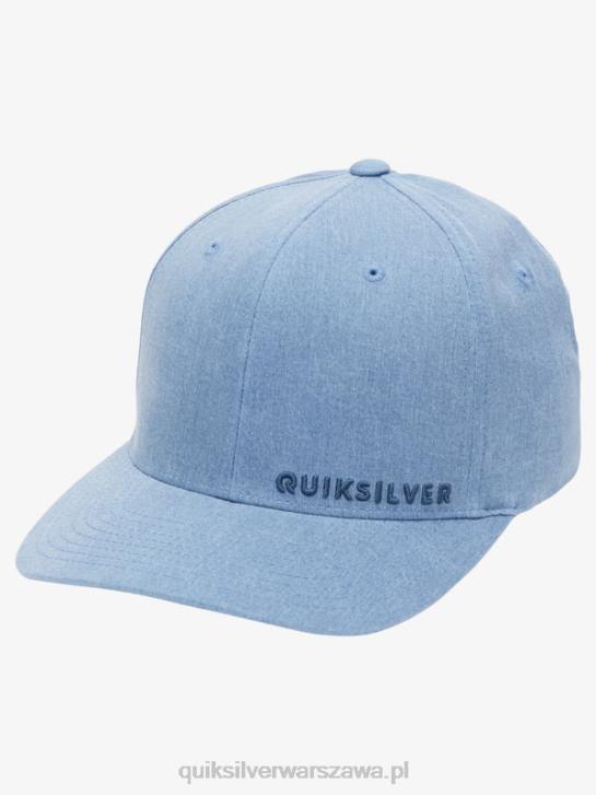mężczyźni Quiksilver boczna czapka flexfit 4DBV1654 granatowa marynarka
