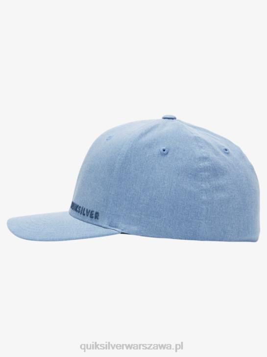 mężczyźni Quiksilver boczna czapka flexfit 4DBV1654 granatowa marynarka
