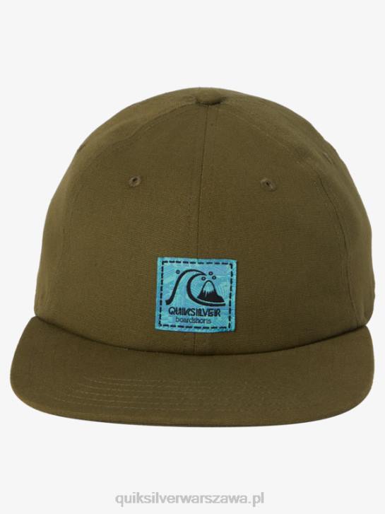 mężczyźni Quiksilver czapka bejsbolówka Gregga Kaplana 4DBV1251 tymianek