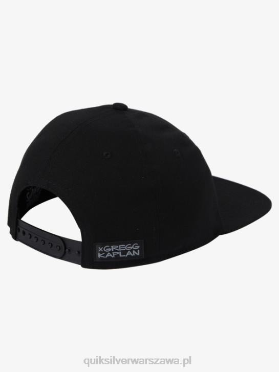 mężczyźni Quiksilver czapka bejsbolówka Gregga Kaplana 4DBV1252 czarny