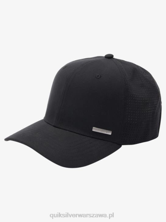 mężczyźni Quiksilver czapka bejsbolówka net tech plus 4DBV851 czarny