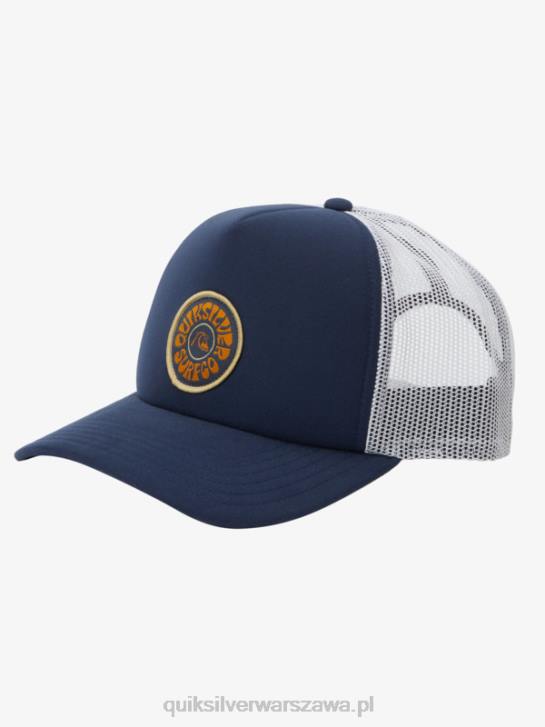 mężczyźni Quiksilver czapka typu snapback z blokadą bryzy 4DBV1723 granatowa marynarka