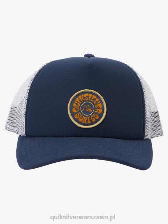mężczyźni Quiksilver czapka typu snapback z blokadą bryzy 4DBV1723 granatowa marynarka
