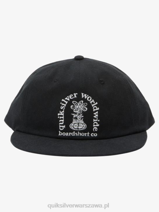 mężczyźni Quiksilver czapka typu snapback z fortuną 4DBV548 czarny