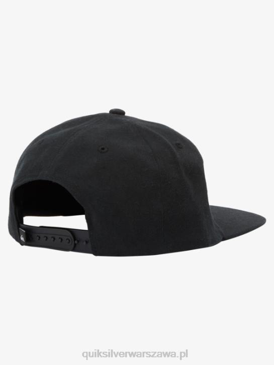 mężczyźni Quiksilver czapka typu snapback z fortuną 4DBV548 czarny
