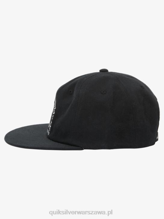 mężczyźni Quiksilver czapka typu snapback z fortuną 4DBV548 czarny