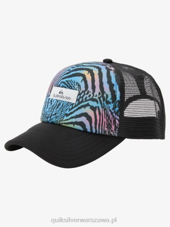 mężczyźni Quiksilver czapka typu trucker magpie coop 4DBV565 asfalt