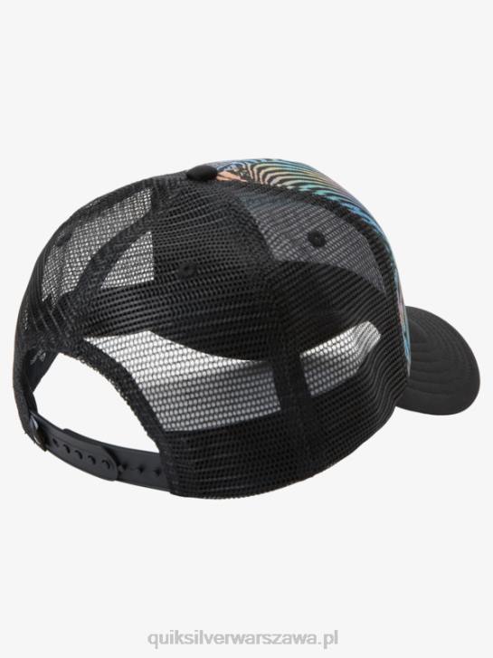 mężczyźni Quiksilver czapka typu trucker magpie coop 4DBV565 asfalt