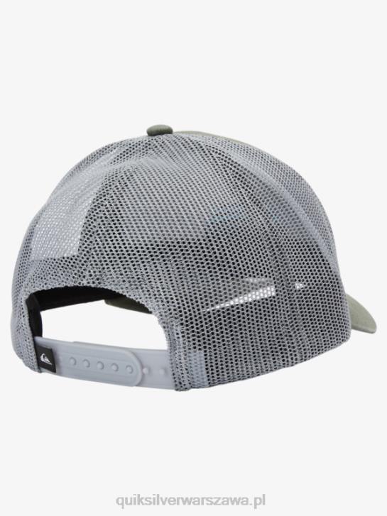 mężczyźni Quiksilver czapka typu trucker typu stringer 4DBV1195 czterolistna koniczyna