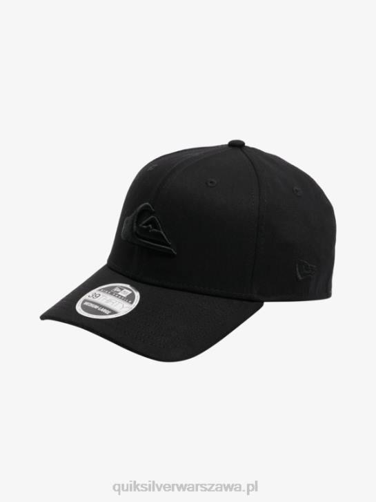 mężczyźni Quiksilver czapka z daszkiem górskim ï¼† z elastyczną falą 4DBV1680 czarny