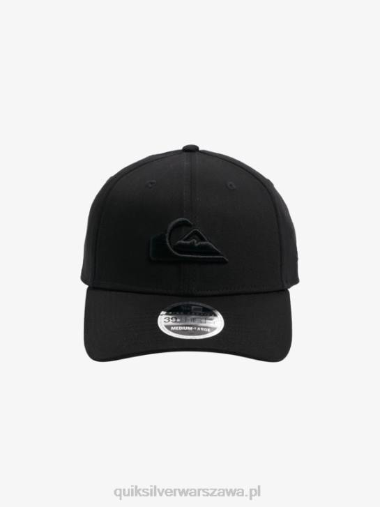 mężczyźni Quiksilver czapka z daszkiem górskim ï¼† z elastyczną falą 4DBV1680 czarny