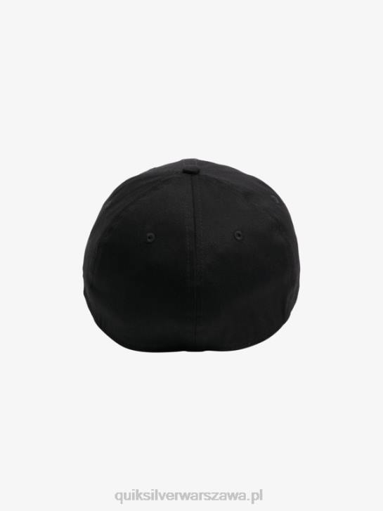 mężczyźni Quiksilver czapka z daszkiem górskim ï¼† z elastyczną falą 4DBV1680 czarny