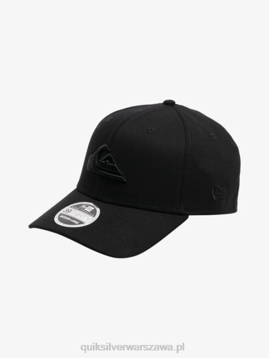 mężczyźni Quiksilver czapka z daszkiem górskim ï¼† z elastyczną falą 4DBV1680 czarny