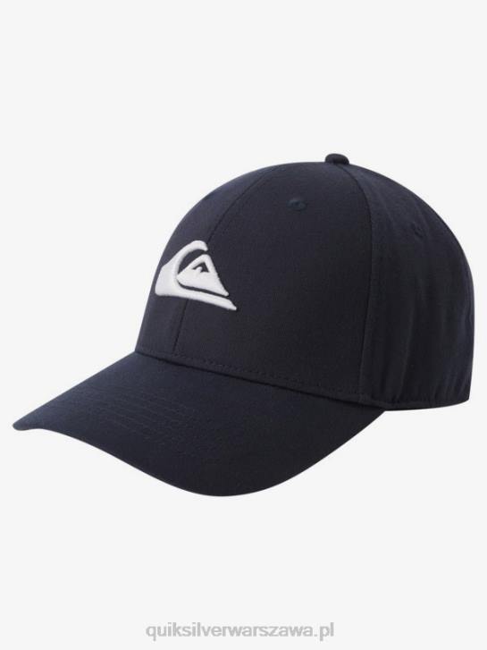 mężczyźni Quiksilver czapka z daszkiem od dziesięcioleci 4DBV1081 prawdziwy granatowy wrzos