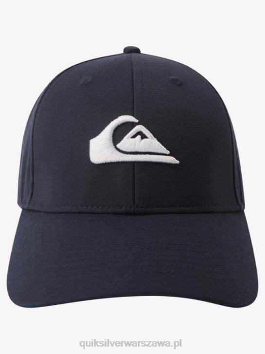 mężczyźni Quiksilver czapka z daszkiem od dziesięcioleci 4DBV1081 prawdziwy granatowy wrzos