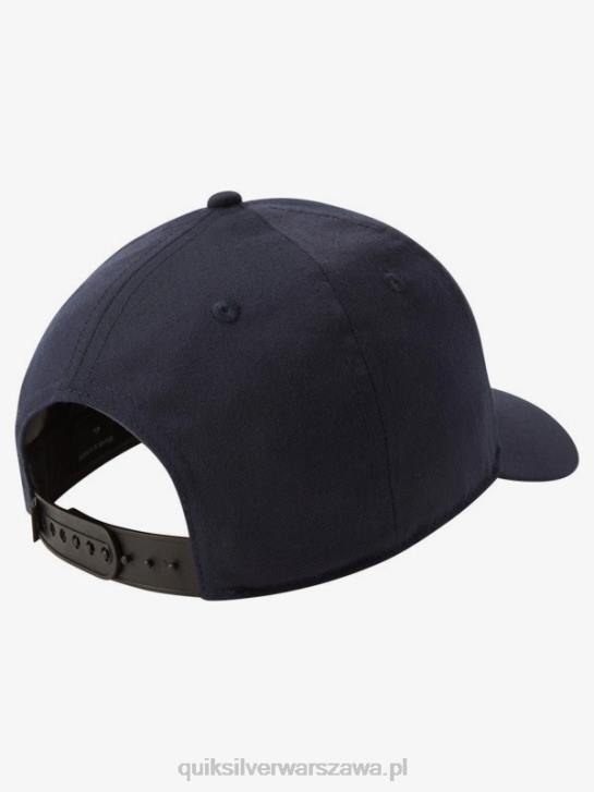 mężczyźni Quiksilver czapka z daszkiem od dziesięcioleci 4DBV1081 prawdziwy granatowy wrzos