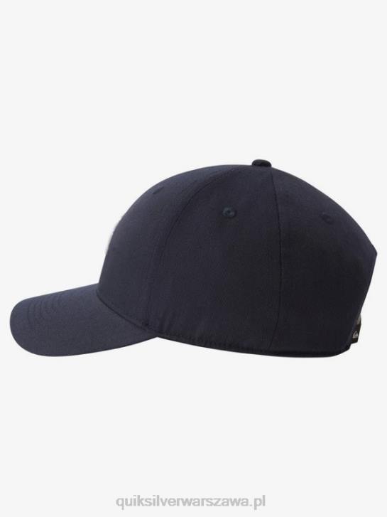 mężczyźni Quiksilver czapka z daszkiem od dziesięcioleci 4DBV1081 prawdziwy granatowy wrzos