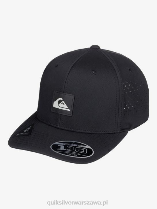 mężczyźni Quiksilver dopasowana czapka flexfit 4DBV806 czarny