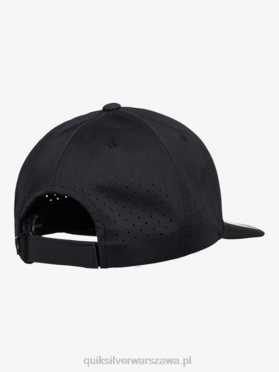 mężczyźni Quiksilver dopasowana czapka flexfit 4DBV806 czarny
