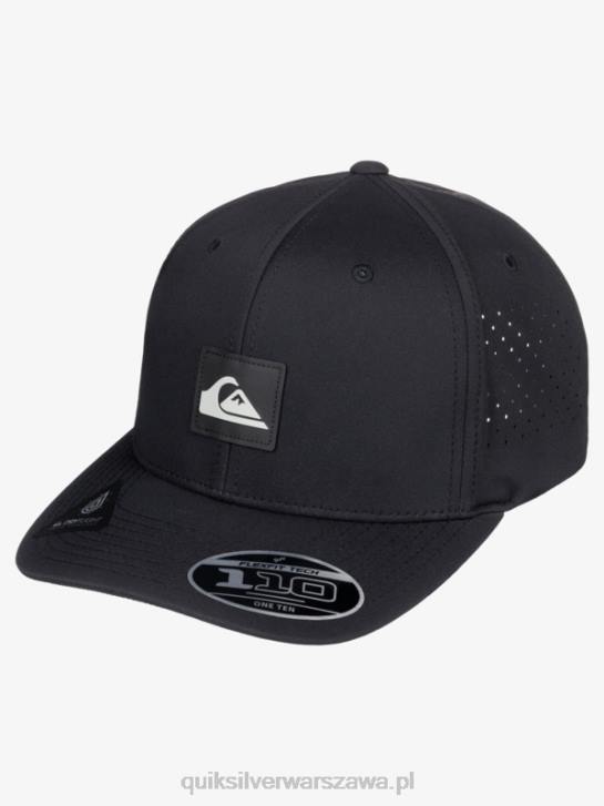 mężczyźni Quiksilver dopasowana czapka flexfit 4DBV806 czarny