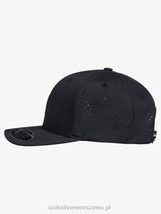 mężczyźni Quiksilver dopasowana czapka flexfit 4DBV806 czarny