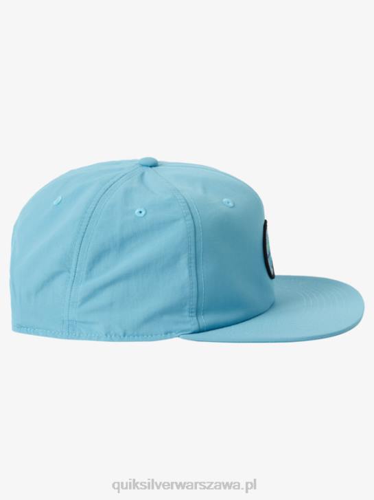 mężczyźni Quiksilver hydro inteligentna czapka z daszkiem 4DBV1700 niebieski delphinium