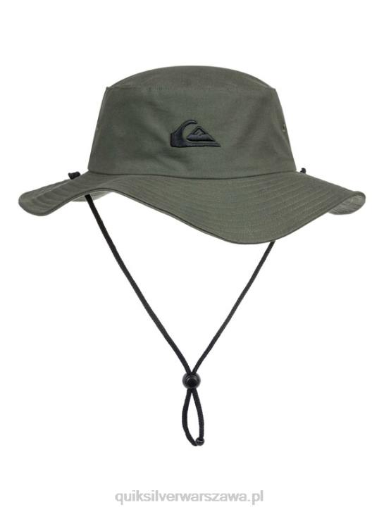 mężczyźni Quiksilver kapelusz boonie bushmaster safari 4DBV123 tymianek
