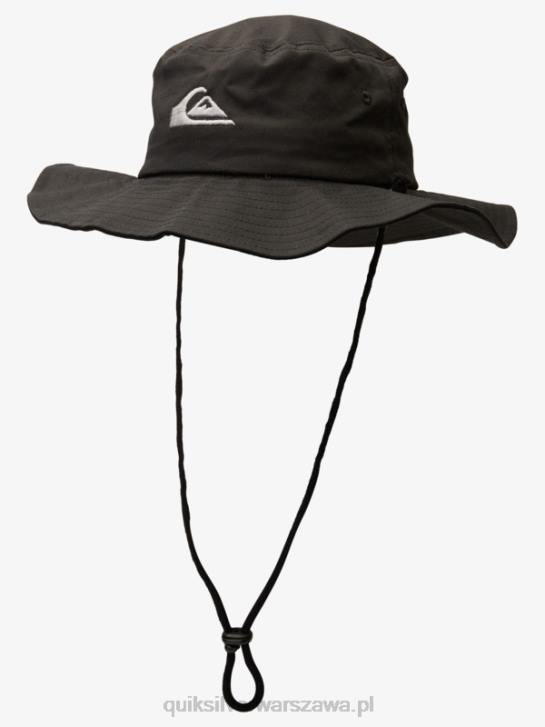 mężczyźni Quiksilver kapelusz boonie bushmaster safari 4DBV1520 czarny