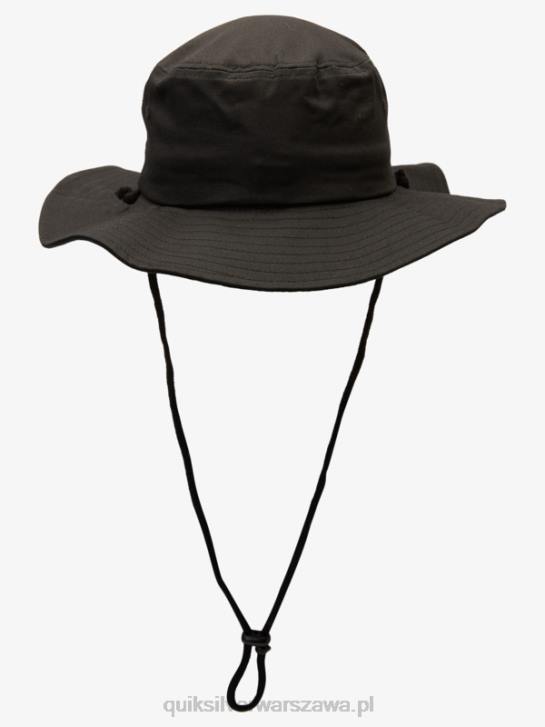 mężczyźni Quiksilver kapelusz boonie bushmaster safari 4DBV1520 czarny