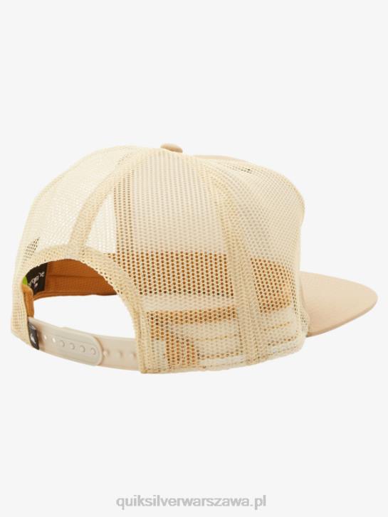 mężczyźni Quiksilver kraciasta czapka z daszkiem 4DBV756 oliwkowy szary