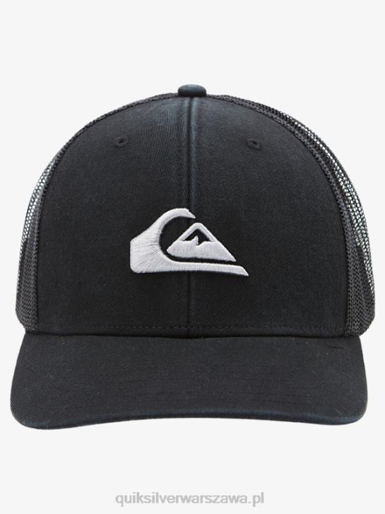 mężczyźni Quiksilver naziemna czapka trucker 4DBV599 czarny