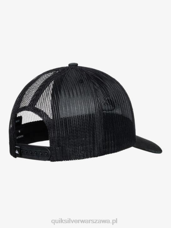 mężczyźni Quiksilver naziemna czapka trucker 4DBV599 czarny