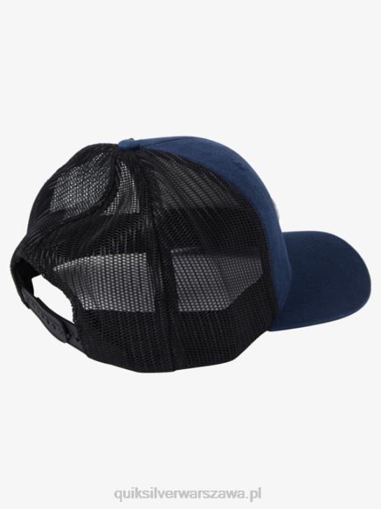 mężczyźni Quiksilver naziemna czapka trucker 4DBV601 marynarka o północy