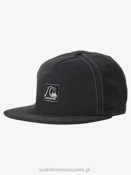mężczyźni Quiksilver oryginalna czapka bejsbolówka 4DBV1187 czarny