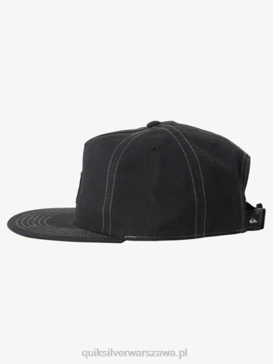 mężczyźni Quiksilver oryginalna czapka bejsbolówka 4DBV1187 czarny