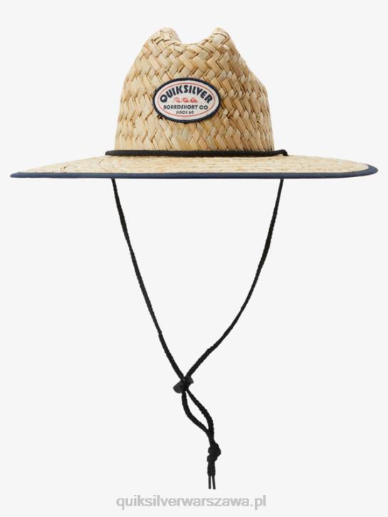 mężczyźni Quiksilver outsider americana słomkowy kapelusz ratownika 4DBV414 marynarka o północy