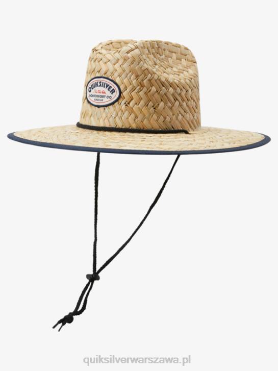 mężczyźni Quiksilver outsider americana słomkowy kapelusz ratownika 4DBV414 marynarka o północy