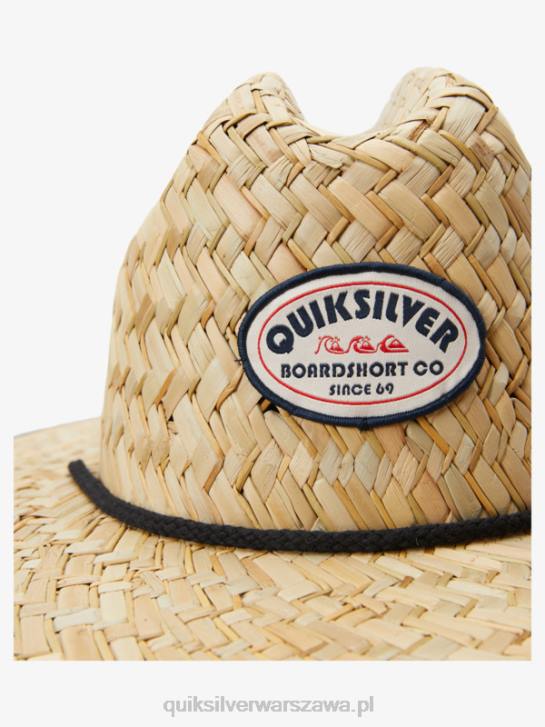 mężczyźni Quiksilver outsider americana słomkowy kapelusz ratownika 4DBV414 marynarka o północy