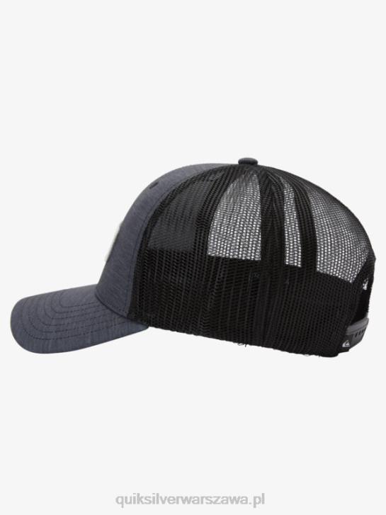 mężczyźni Quiksilver rufowa czapka typu trucker 4DBV965 czarny