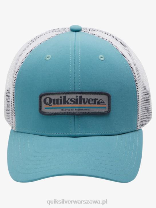 mężczyźni Quiksilver rufowa czapka typu trucker 4DBV966 bretoński niebieski