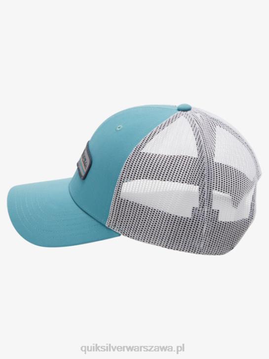 mężczyźni Quiksilver rufowa czapka typu trucker 4DBV966 bretoński niebieski