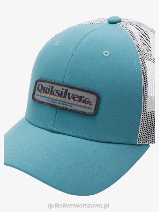 mężczyźni Quiksilver rufowa czapka typu trucker 4DBV966 bretoński niebieski