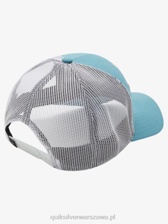 mężczyźni Quiksilver rufowa czapka typu trucker 4DBV966 bretoński niebieski