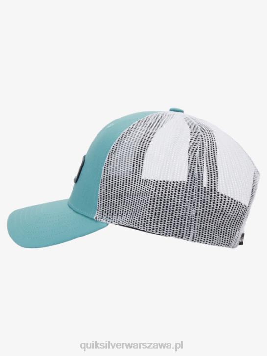 mężczyźni Quiksilver rufowa czapka typu trucker 4DBV966 bretoński niebieski