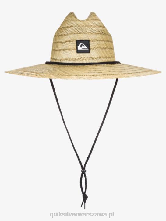mężczyźni Quiksilver słomkowy kapelusz ratownika mostde 4DBV803 naturalny