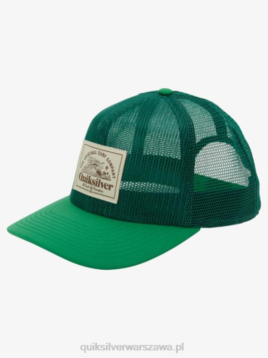 mężczyźni Quiksilver siateczkowa czapka typu trucker 4DBV1074 listowie