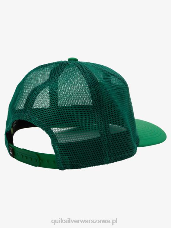 mężczyźni Quiksilver siateczkowa czapka typu trucker 4DBV1074 listowie