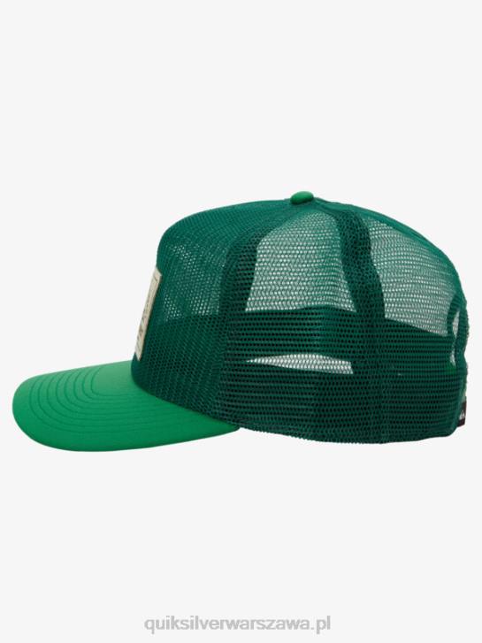 mężczyźni Quiksilver siateczkowa czapka typu trucker 4DBV1074 listowie