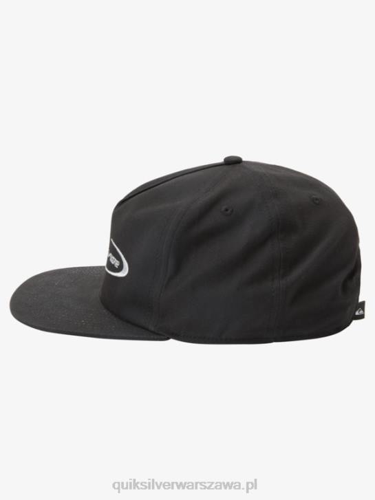 mężczyźni Quiksilver techniczna czapka z daszkiem 4DBV707 czarny