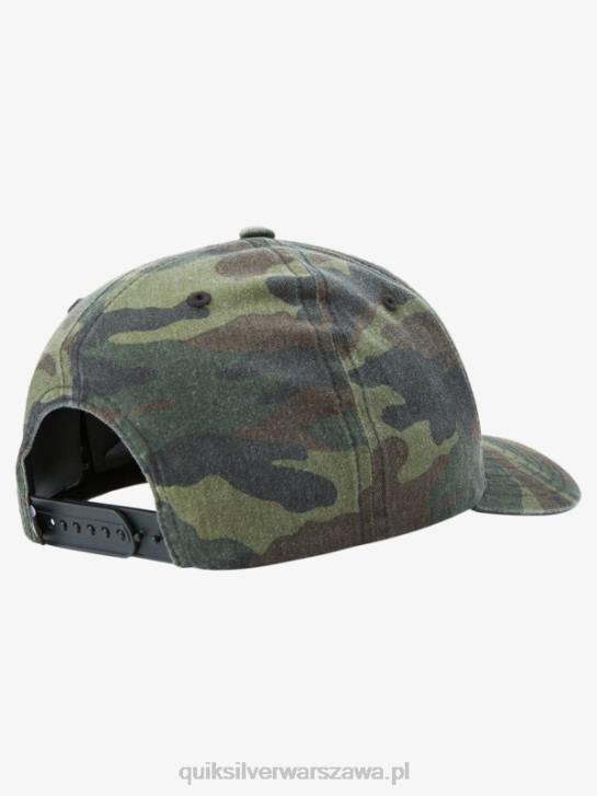 mężczyźni Quiksilver uziemiona amerykańska czapka typu snapback 4DBV796 moro